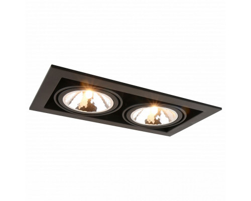 Встраиваемый светильник Arte Lamp Cardani A5949PL-2BK