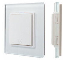 Панель-диммера клавишная накладная Arlight Knob SR-2833RGB-RF-UP White (3V, RGBW, 1зона)