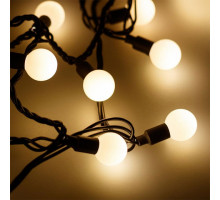 Гирлянда нить [20 м] Ball ARD-BALL-CLASSIC-D23-20000-BLACK-160LED WARM (230V, 7W)