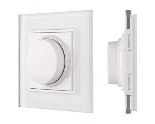 Панель-диммера роторная накладная Arlight Rotary SR-2835CCT-RF-IN White (3V, MIX)