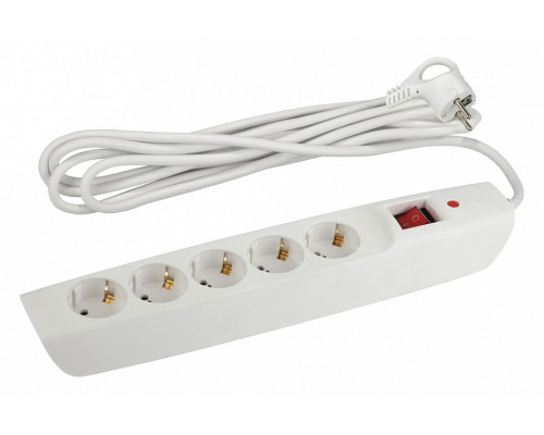 Сетевой фильтр Эра SFX-5es-2m-W Б0044019