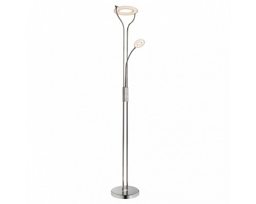 Торшер с подсветкой Arte Lamp Duetto led A5904PN-2BC