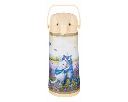 Термос (1.9 л) Agness Синие коты 910-672