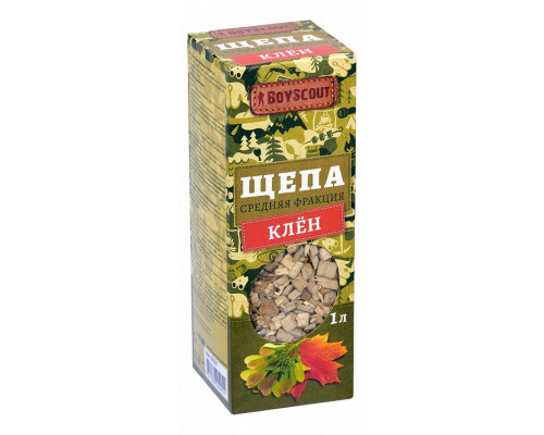 Щепа для копчения (1 л) Клен 61527