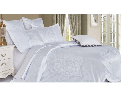 Постельное белье евростандарт Satin jacquard
