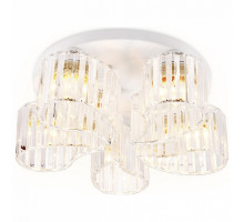 Накладной светильник Ambrella Traditional 1 TR5201/5 WH/CL белый/прозрачный E27/5 max 40W D500*180