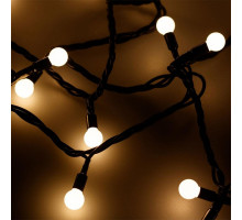 Гирлянда нить [5 м] Ball ARD-BALL-CLASSIC-D13-5000-BLACK-50LED WARM (230V, 3.5W)