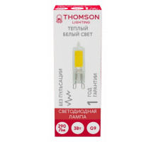 Лампа светодиодная Thomson G9 COB G9 3Вт 3000K TH-B4234