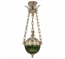 Подвесной светильник Bohemia Ivele Crystal 7100 71000P/20AZ GW Clear-Green/H-1K Y8 FA1S