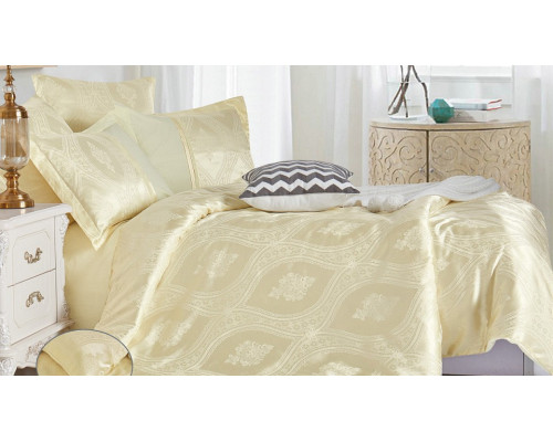 Постельное белье евростандарт Satin jacquard