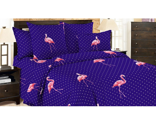 Постельное белье полутораспальное Flamingo