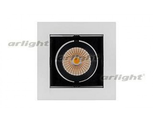 Встраиваемый светильник Arlight  CL-KARDAN-S102x102-9W Warm (WH-BK, 38 deg)
