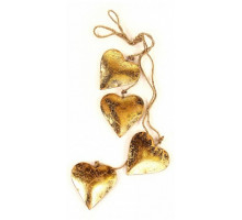 Елочная гирлянда (65x11 см) Golden Hearts en_ny0027