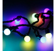 Гирлянда нить [10 м] Ball ARD-BALL-PRO-D17.5-10000-BLACK-100LED RGB (230V, 7W)