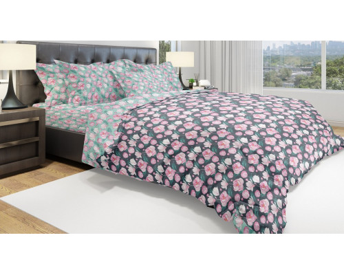 Постельное белье двуспальное Eco Cotton Flora