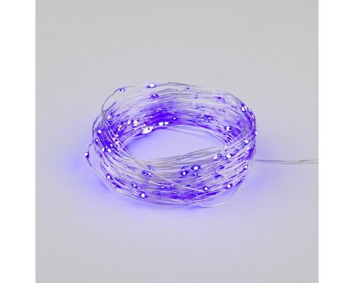 Гирлянда Нить Uniel ULD-S1000 ULD-S1000-100/SCB/3AA PURPLE IP20 DEW