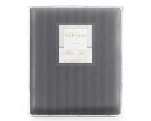 Пододеяльник двуспальный Stripe Gray