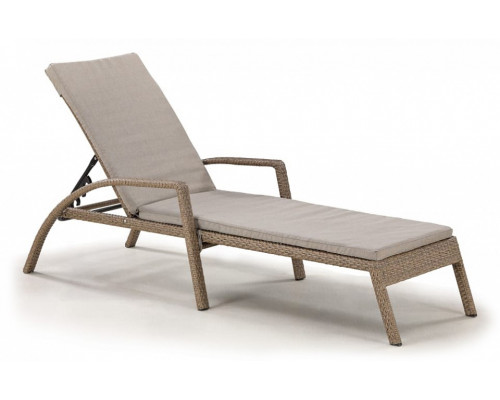 Лежак A30B2-W56 Light Brown с матрасом
