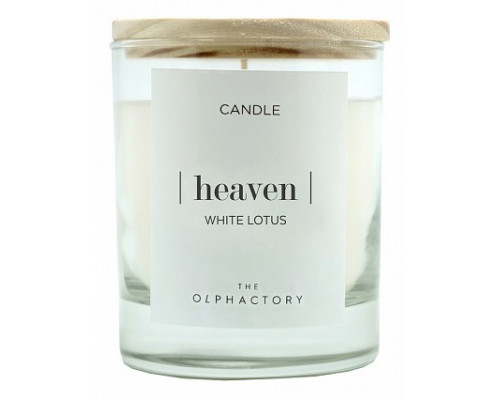 Свеча ароматическая (9.8 см) The Olphactory HEAVEN Белый лотос VV401WLTO