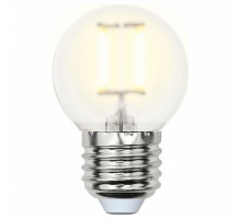 Лампа светодиодная Uniel  E27 6Вт 3000K LED-G45-6W/WW/E27/FR/O